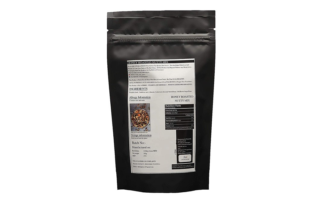 The Diet Pitara Honey Roasted Nutty Mix    Pack  100 grams
